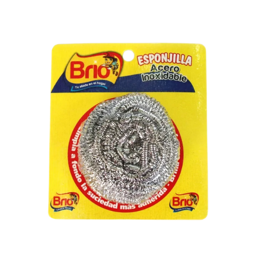 ESPONJA ACERO INOXIDABLE BRIO X1