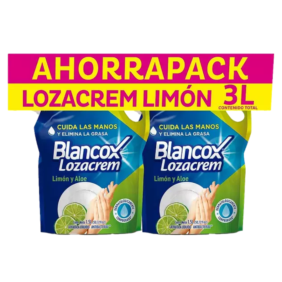 OF LOZACREM DUO MEGADOPACK LIMON 1.5 L