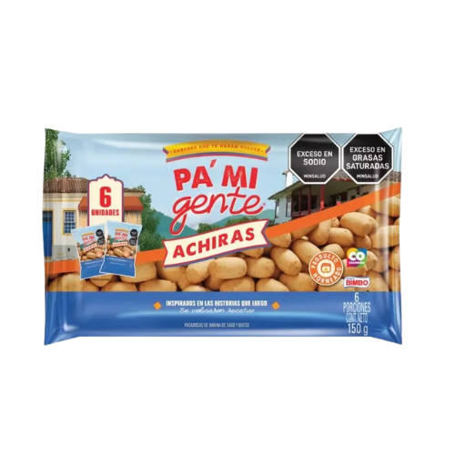 ACHIRAS TRES QUESOS 150G