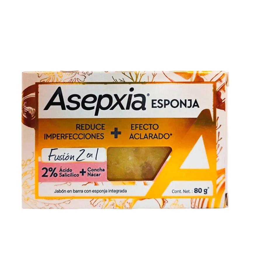 ASEPXIA JABON ESPONJA*80G
